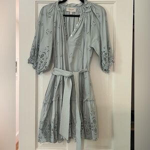 Cleobella light green tie dress, size small